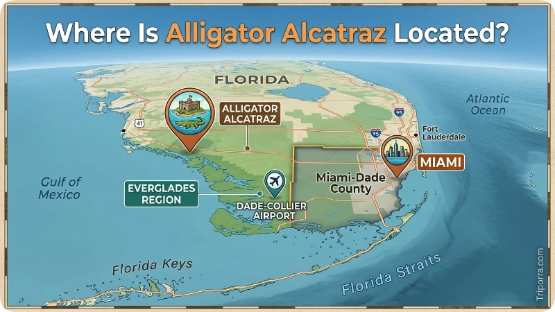 Where Is Alligator Alcatraz Located?
