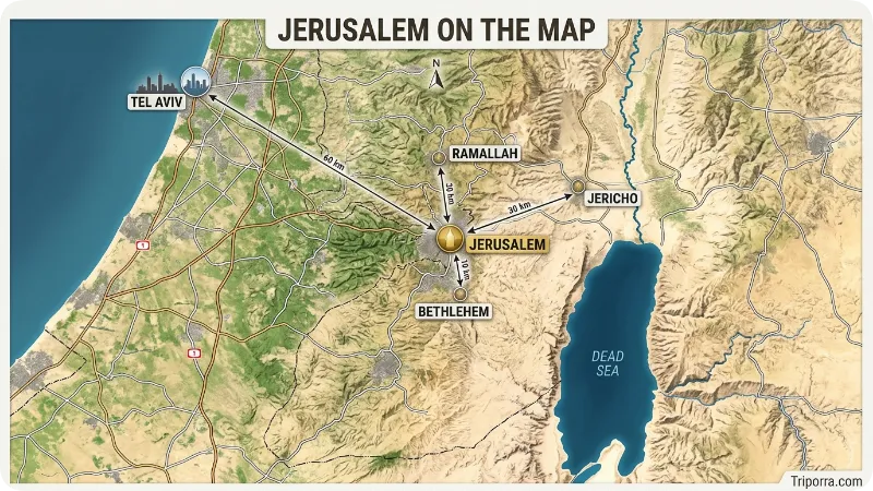 Jerusalem on the Map