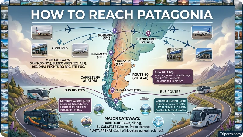 How to Reach Patagonia