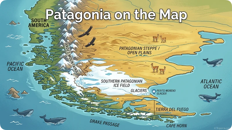 Patagonia on the Map
