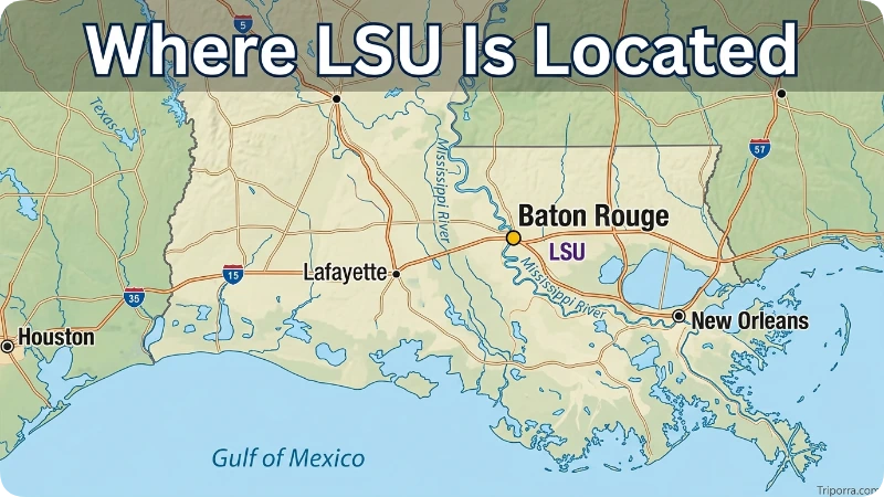 Where Is LSU Located?