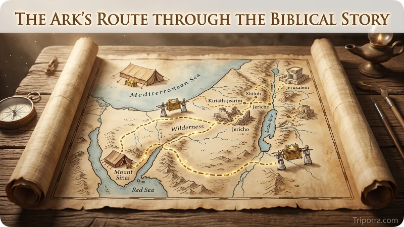 The Ark’s Route Through the Biblical Story