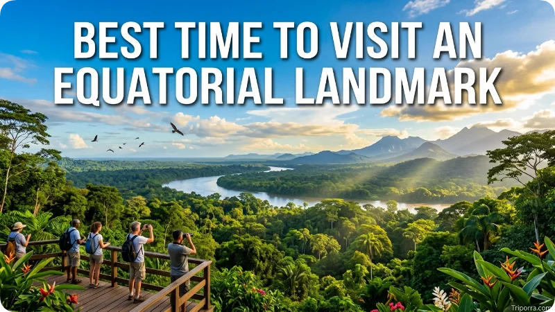 Best Time to Visit an Equatorial Landmark