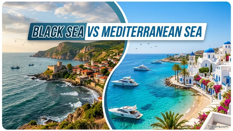Black Sea vs Mediterranean Sea
