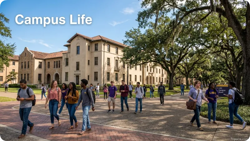 Campus Life at LSU
