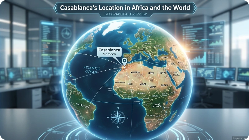 Casablanca’s Location in Africa and the World