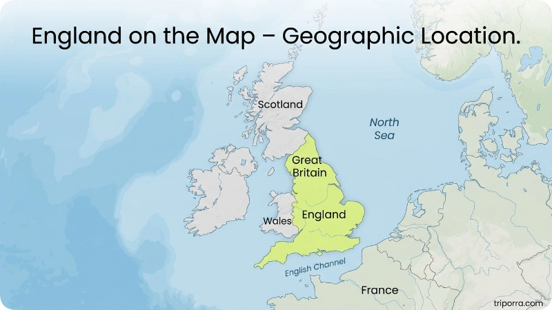 England on the Map