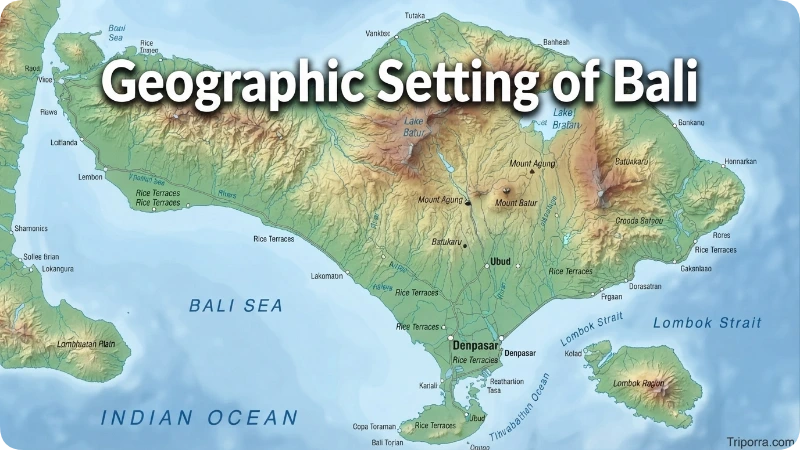 Geographic Setting of Bali