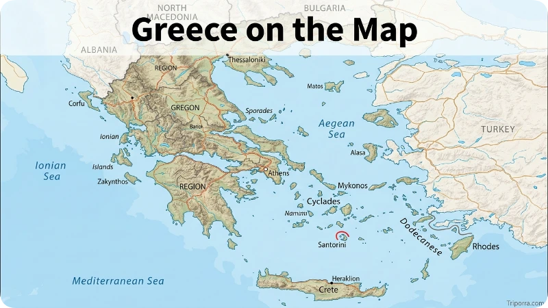 Greece on the Map