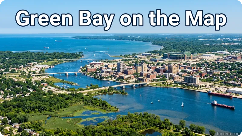 Green Bay on the Map