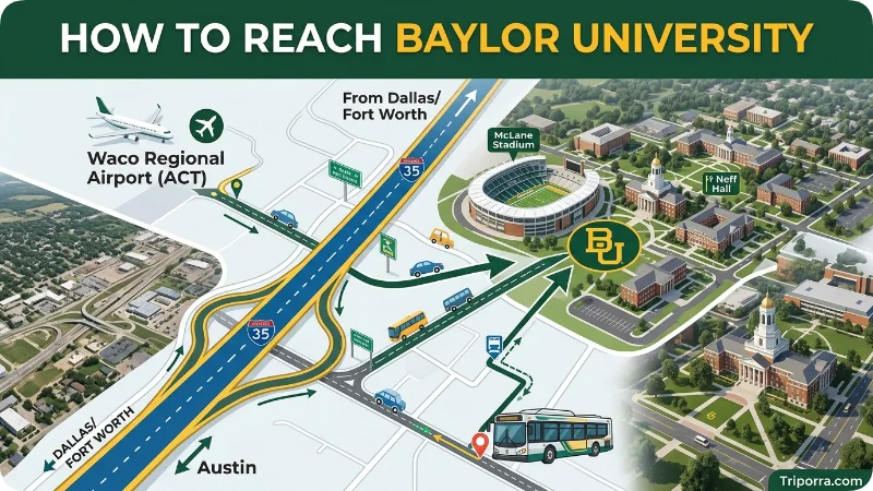 How to Reach Baylor University