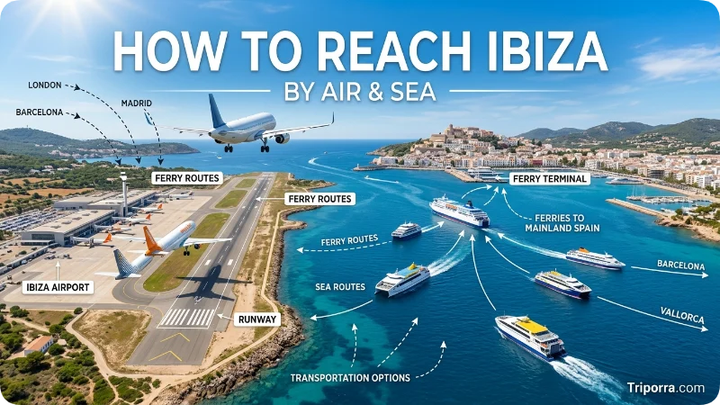 How to Reach Ibiza