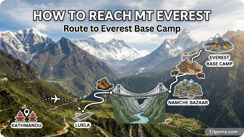 How to Reach Mt Everest