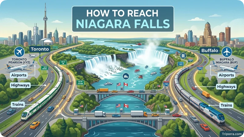How to Reach Niagara Falls