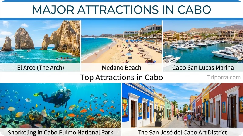 Major Attractions in Cabo