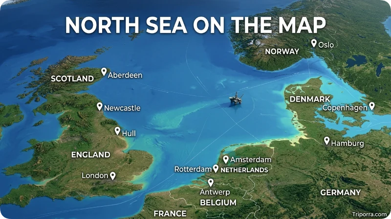 North Sea on the Map
