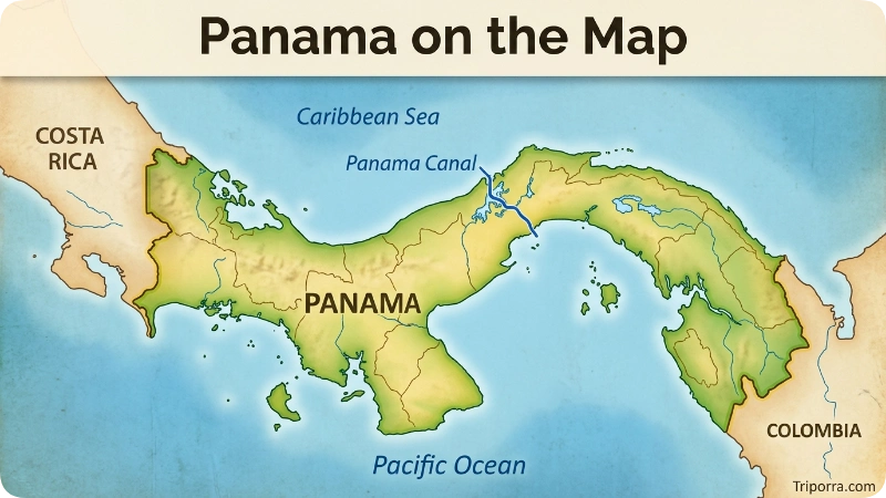 Panama on the Map