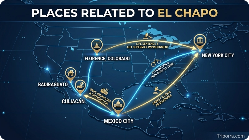 Places Related to El Chapo