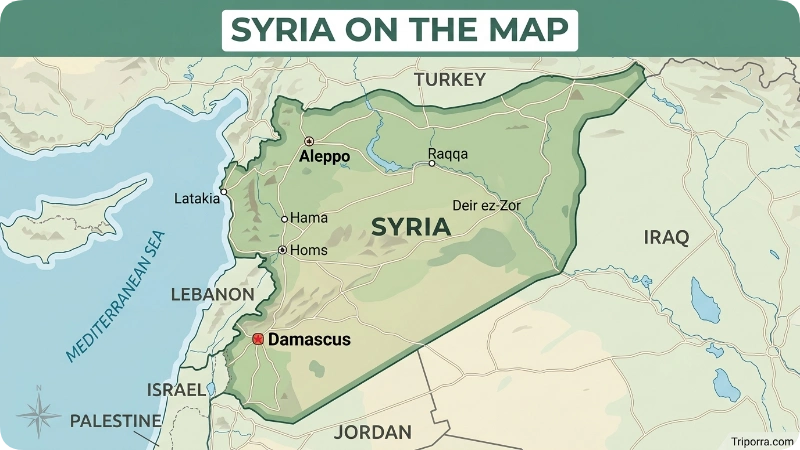 Syria on the Map