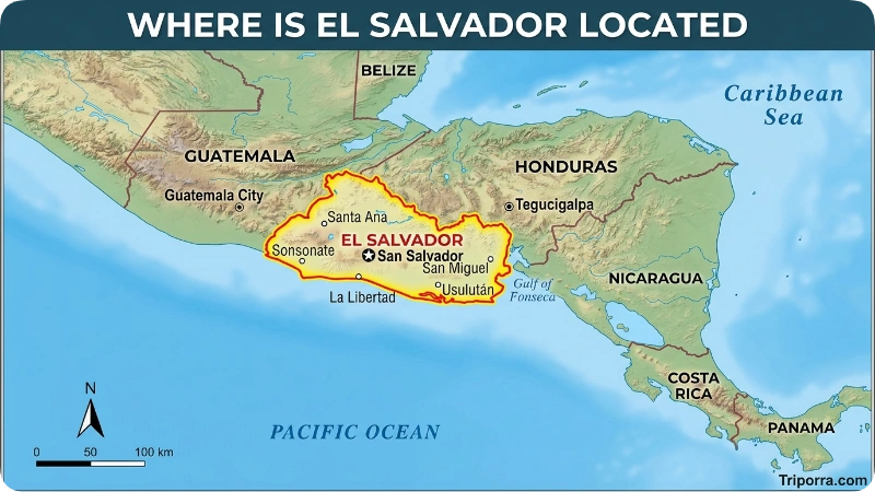 Where Is El Salvador Located?