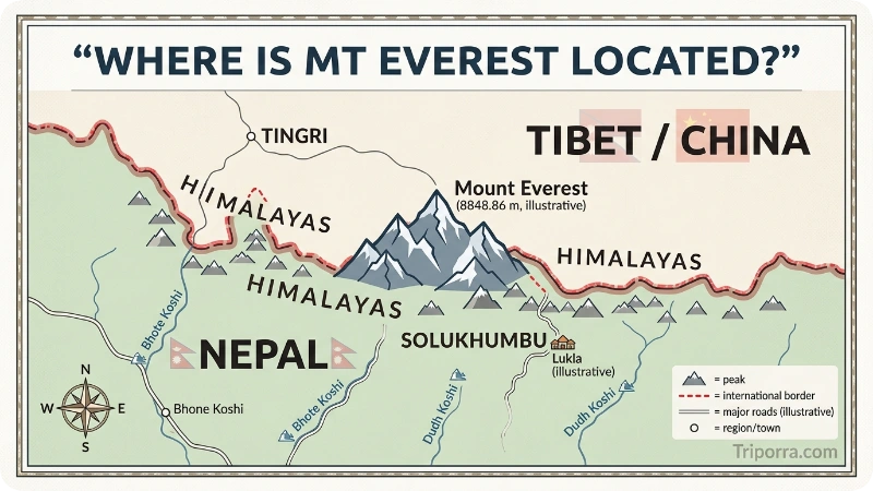 Where Is Mt Everest Located?
