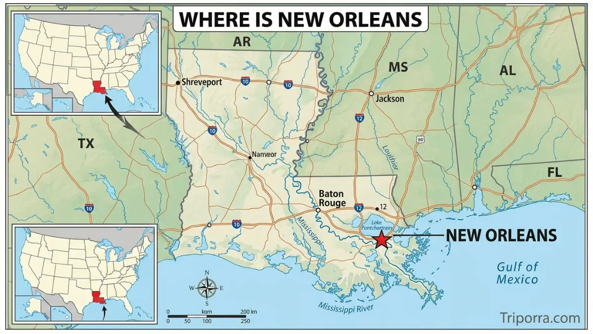 where is new orleans
