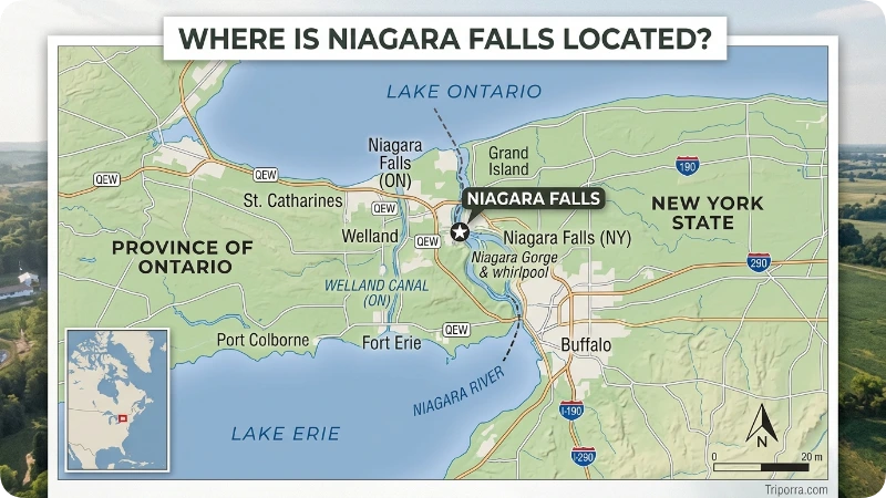 Where Is Niagara Falls Located?