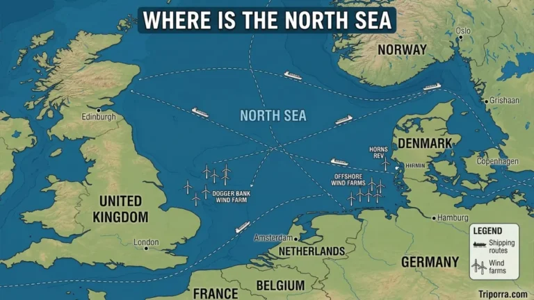where is the north sea