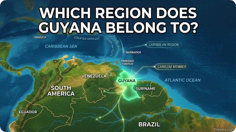 Which Region Does Guyana Belong To?