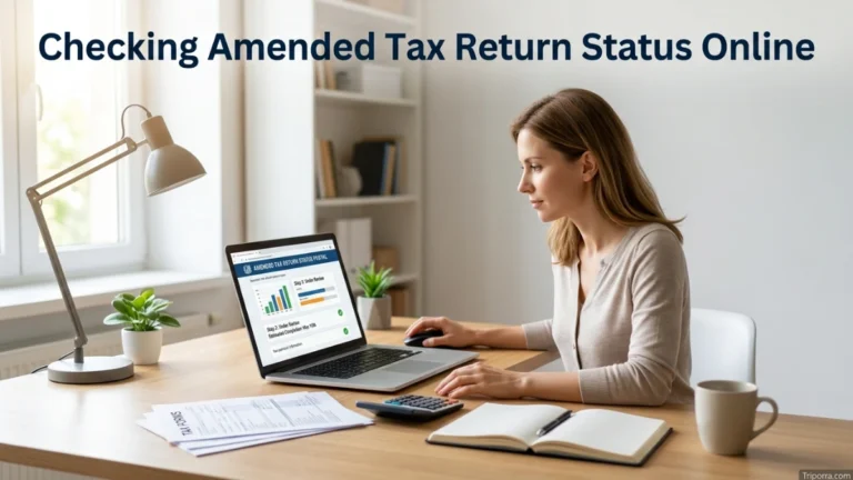 Checking Amended Tax Return Status Online