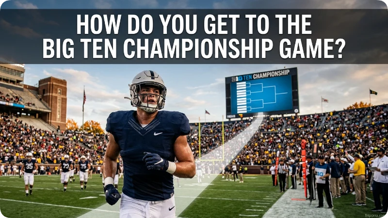 How Do You Get to the Big Ten Championship Game?