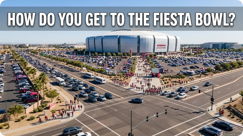 How Far Is the Fiesta Bowl From Phoenix?