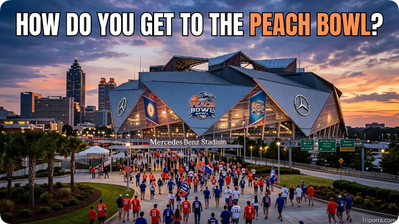 How Do You Get to the Peach Bowl?