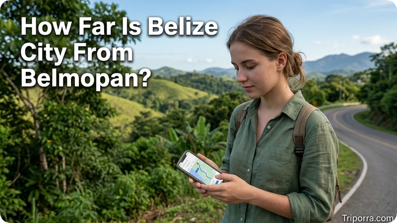 How Far Is Belize City From Belmopan?