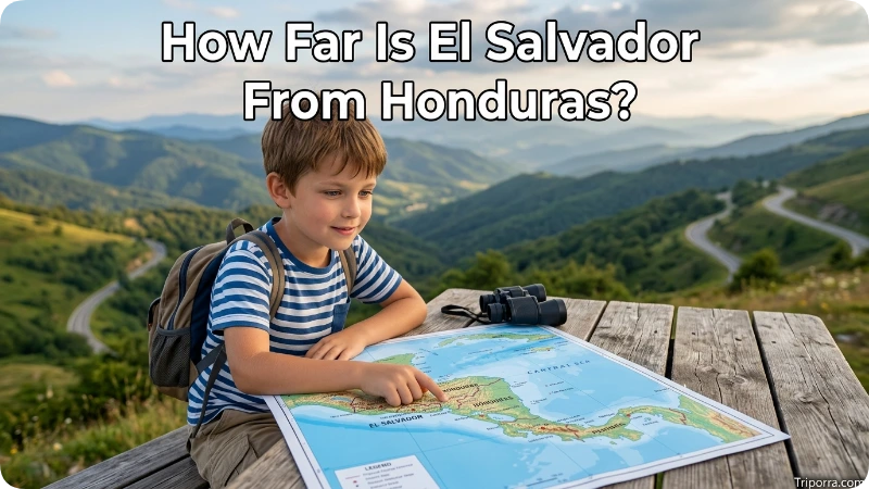 How Far Is El Salvador From Nicaragua?