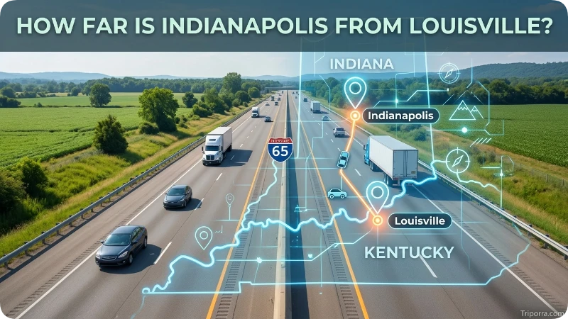 How Far Is Indianapolis From Louisville?