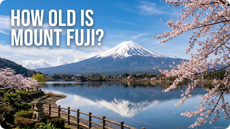 How Old Is Mount Fuji?