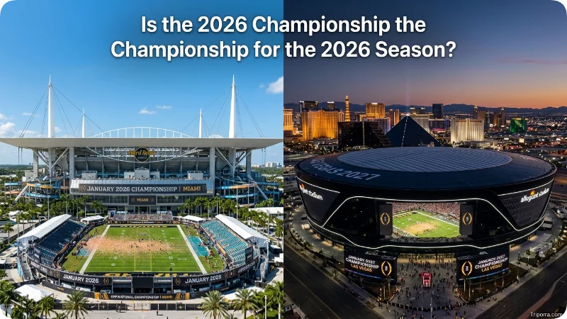 Is the 2026 Championship the Championship for the 2026 Season?