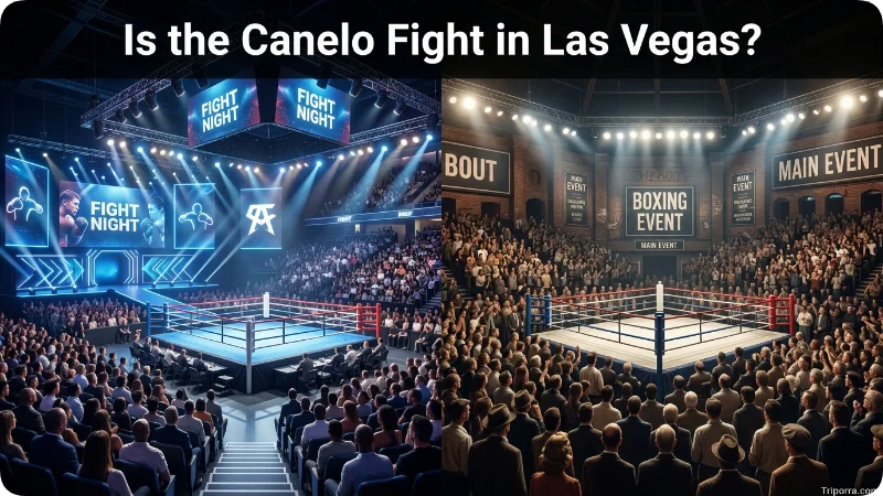 Is the Canelo Fight in Las Vegas?