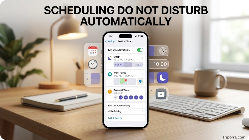 How to Schedule Do Not Disturb on iPhone