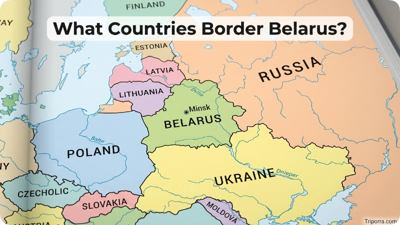 What Countries Border Belarus?