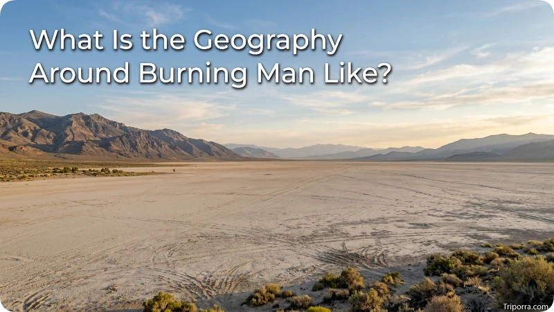 What Is the Geography Around Burning Man Like?