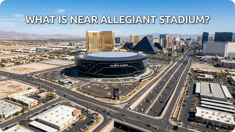 What Is Near Allegiant Stadium?