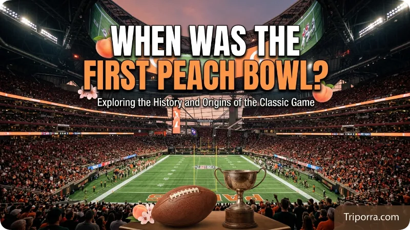 When Was the First Peach Bowl?