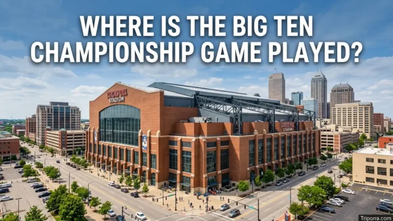Where Is the Big Ten Championship Game?