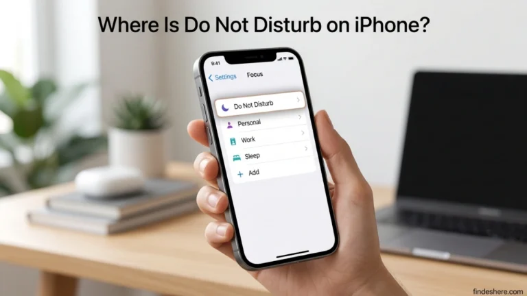 Where Is Do Not Disturb on iPhone?