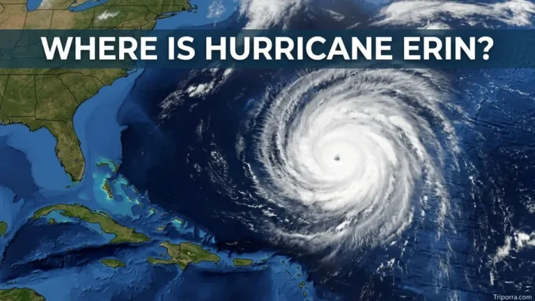 Where Is Hurricane Erin?