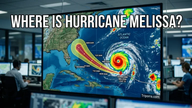 Where Is Hurricane Melissa?