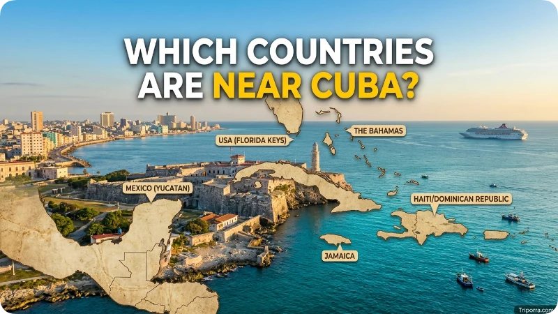 Which Countries Are Near Cuba?
