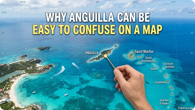 Why Anguilla Can Be Easy to Confuse on a Map